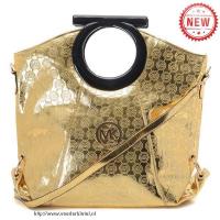 michael kors logo-print groot goud clutches Tas Amsterdam j569a980